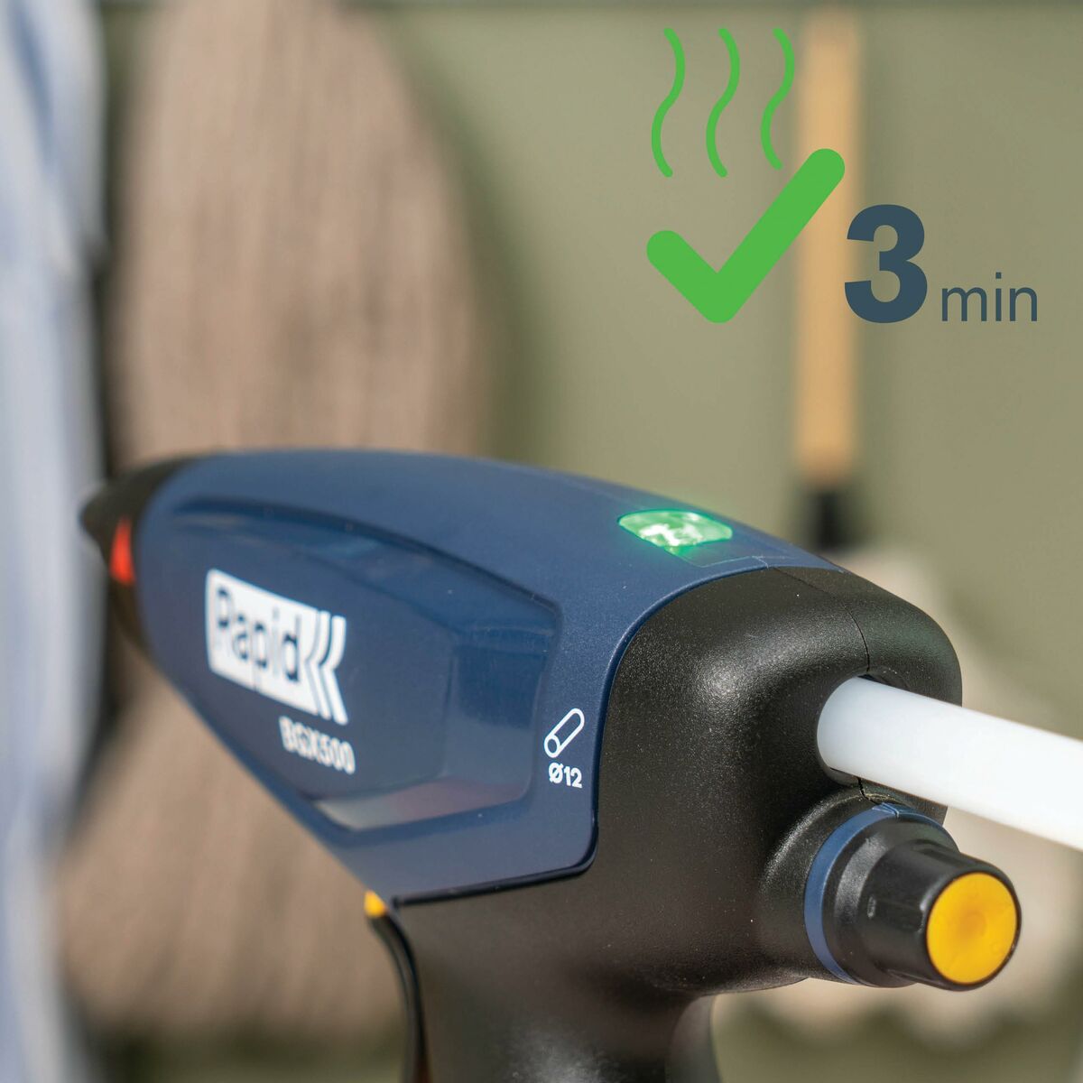 Pistola de Pintura Eléctrica Rapid Azul 18 W