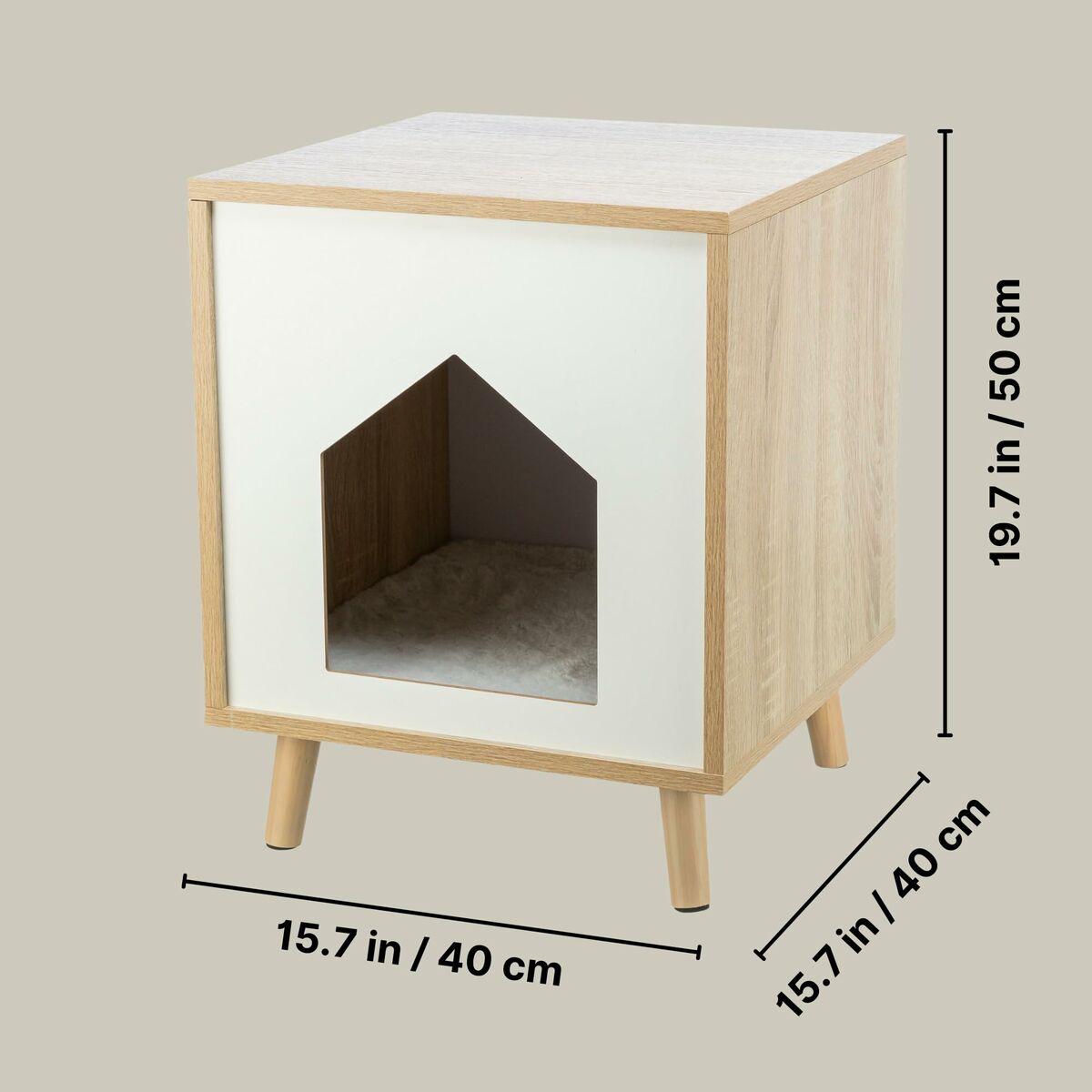 Cama para mascota Trixie Gris Natural