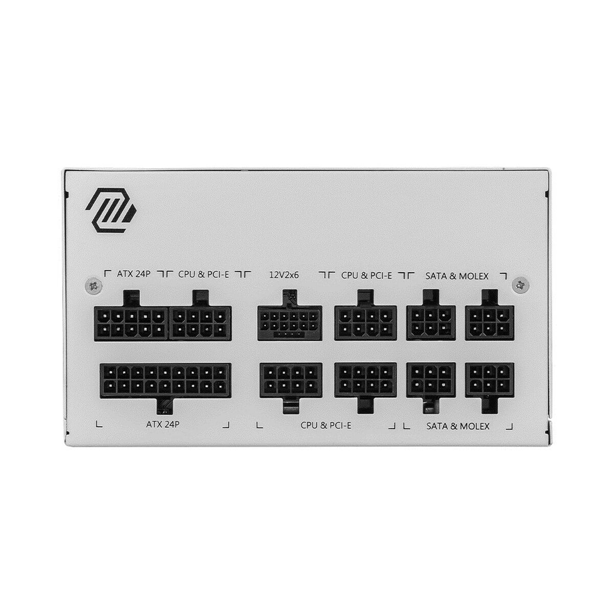 Fuente de Alimentación MSI MAG A850GL PCIE5 WHITE 850 W 80 Plus Gold