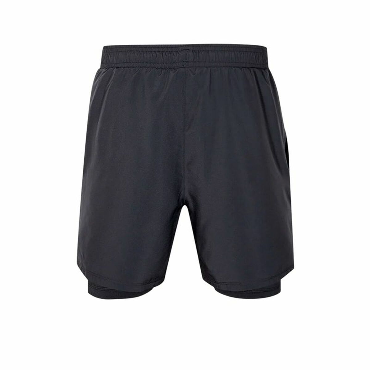 Pantalón Corto Deportivo Reebok Athlete Hype 2-In-1 Negro