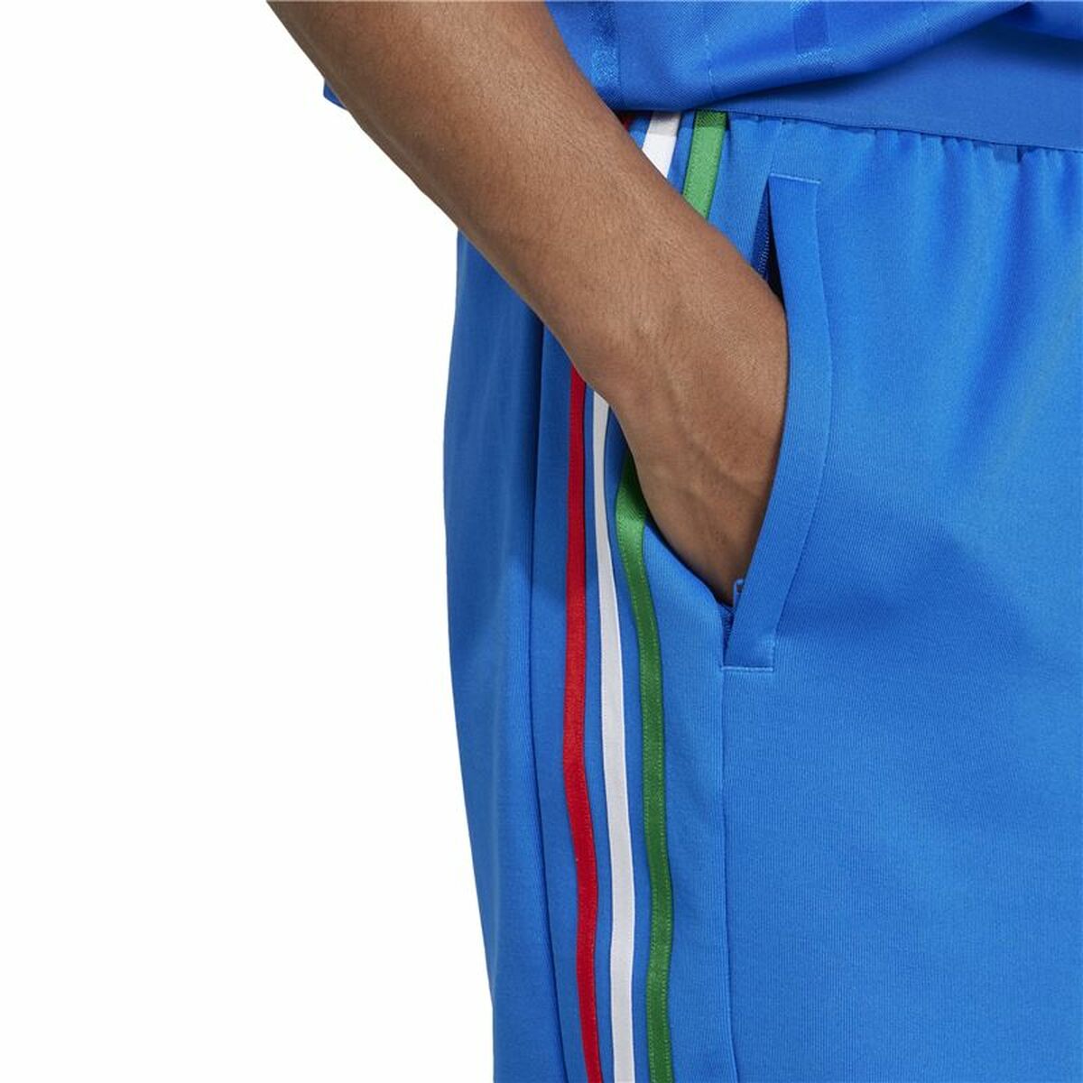 Pantalón Corto Deportivo Adidas Tiro Nations Pack Azul Verde