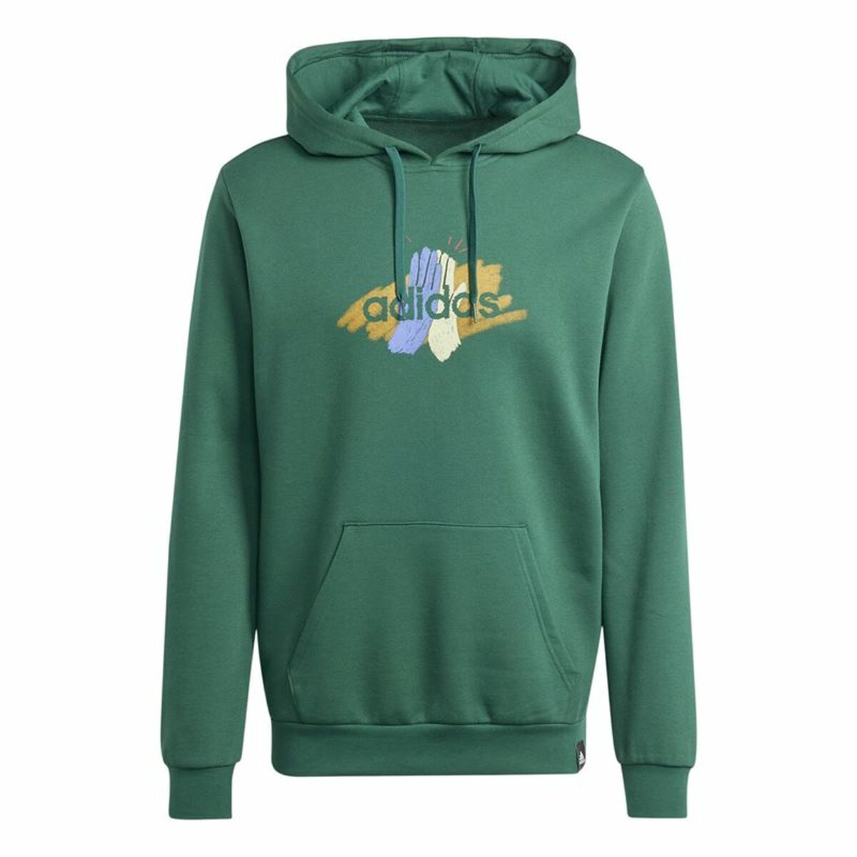 Sudadera con Capucha Hombre Adidas Codes Graphic Verde