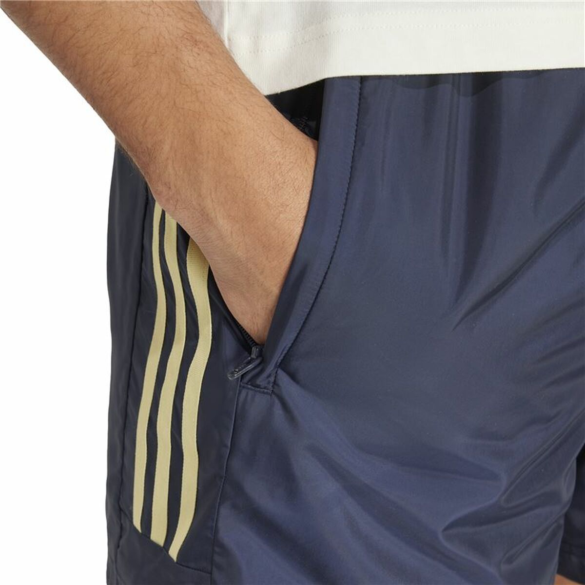 Pantalón Corto Deportivo Adidas House Of Tiro Woven Short Azul