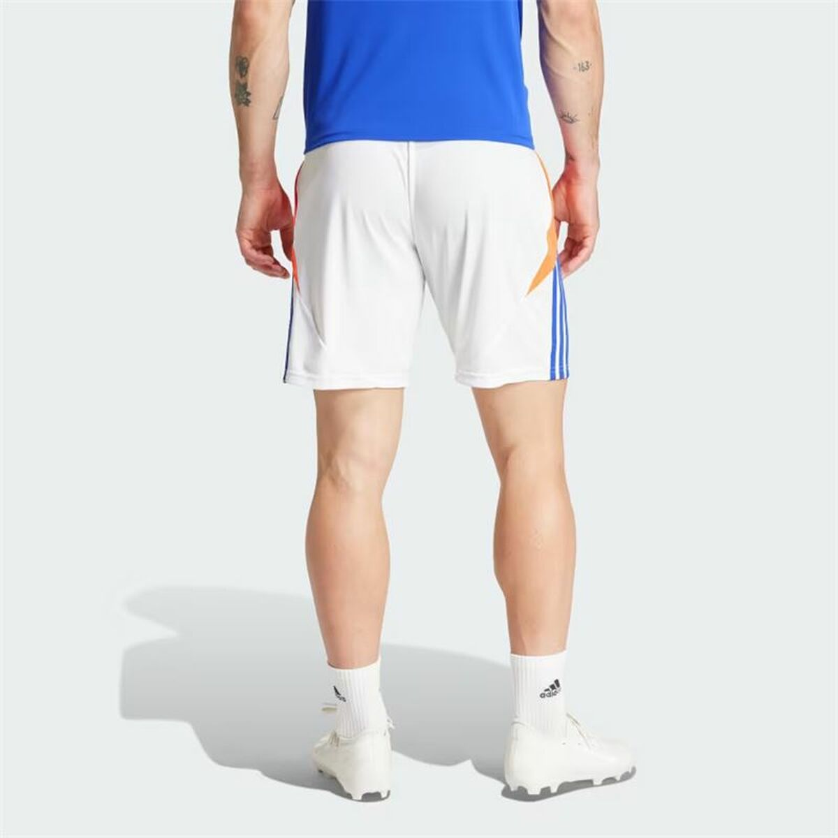 Pantalón Corto Deportivo Adidas Tiro24 Training Blanco