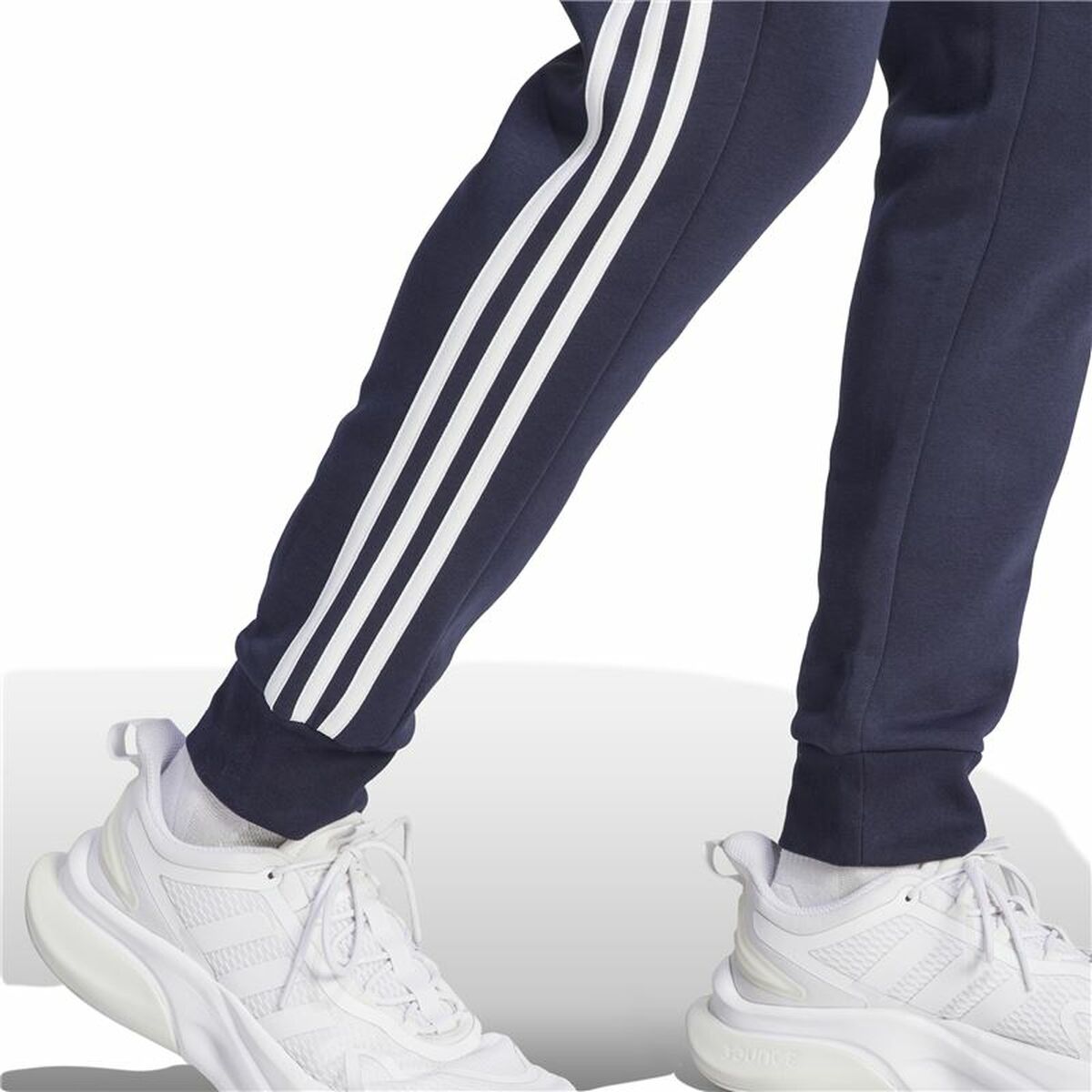 Pantalón Largo Deportivo Adidas 3S Fl Tc Pt Negro Hombre
