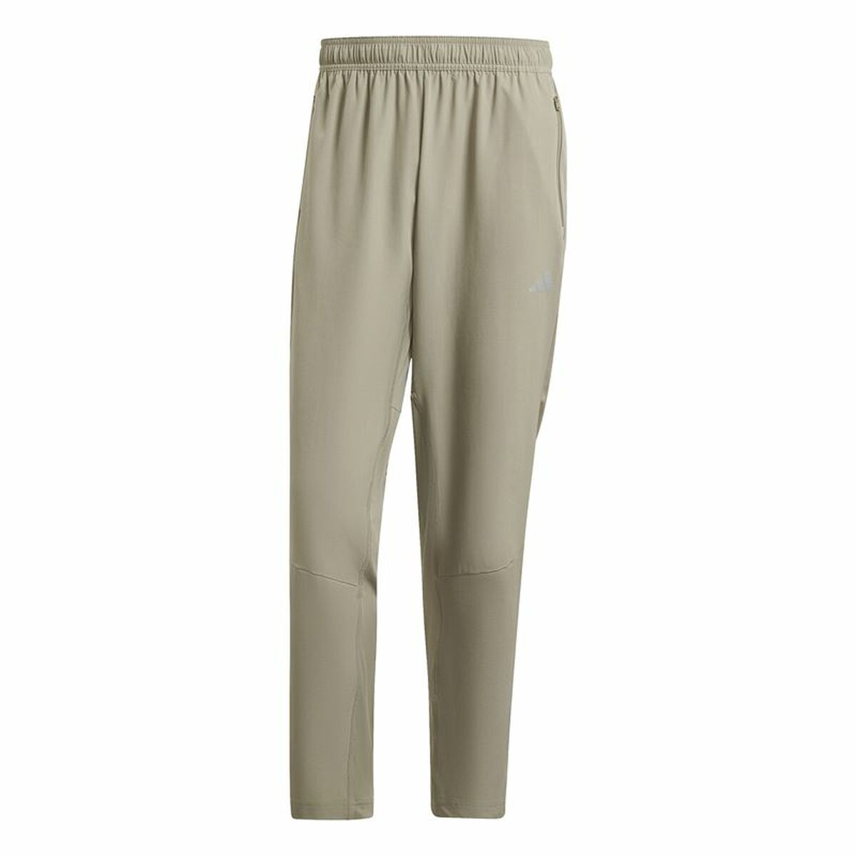 Pantalón Largo Deportivo Adidas Gym+ 3S Gris Hombre