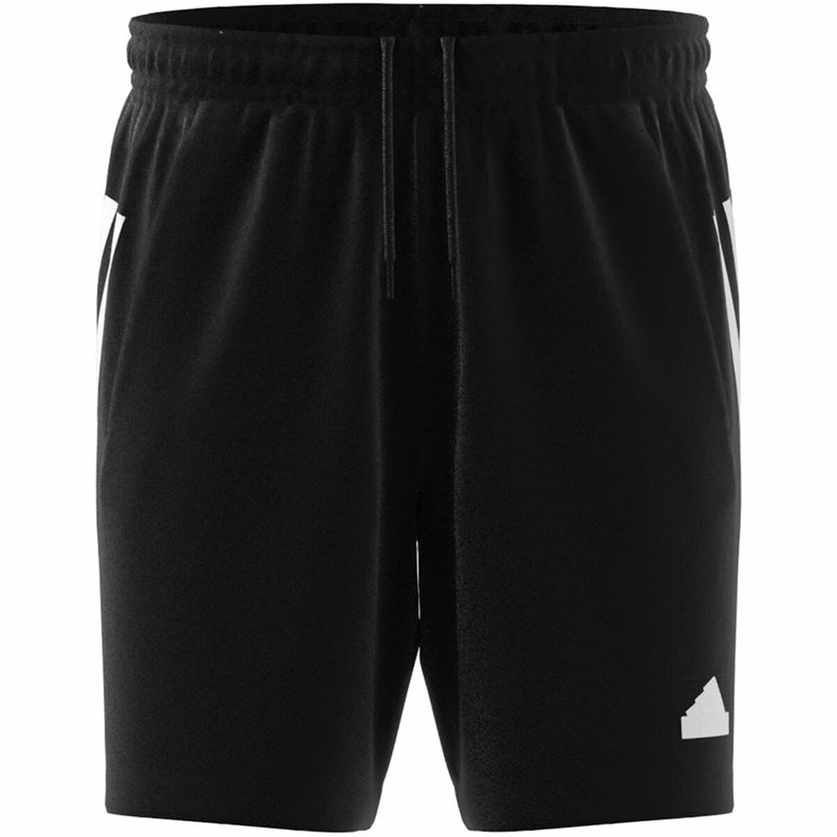 Pantalón Corto Deportivo Adidas Future Icons 3 bandas Negro