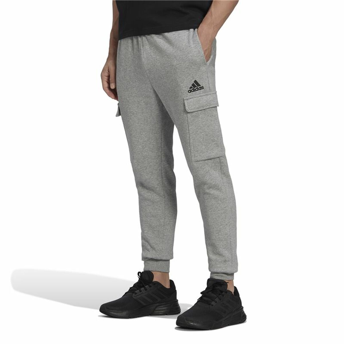 Pantalón Largo Deportivo Adidas Felczy C Gris Hombre