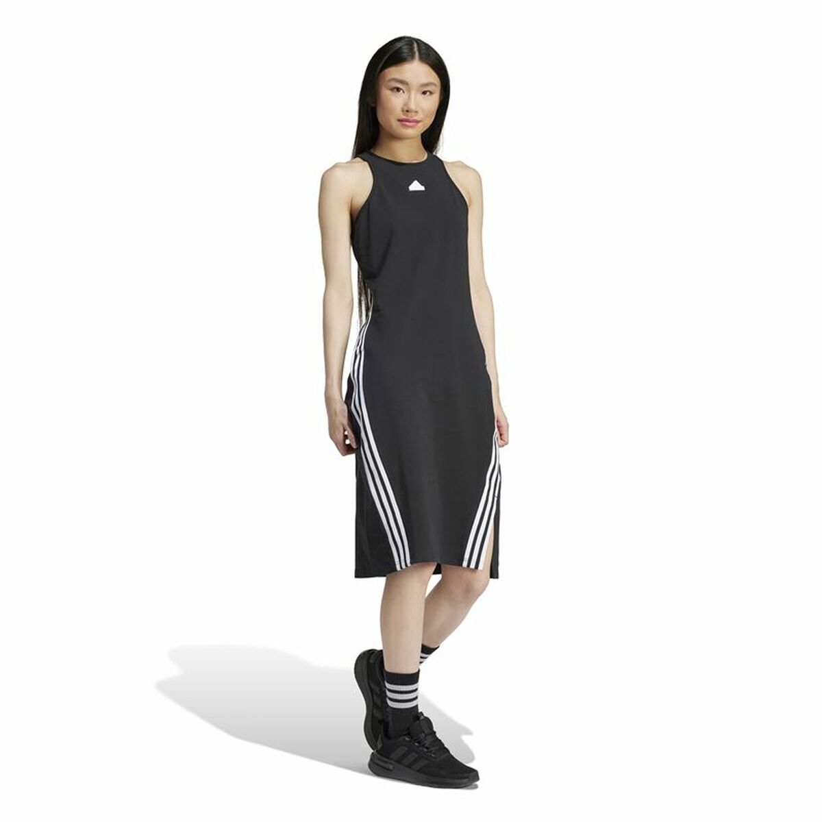 Vestido Adidas Fi 3S Essentials Negro
