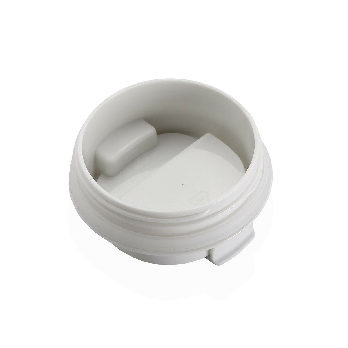 Vaso con Tapa Versa Blanco Acero Polipropileno 510 ml