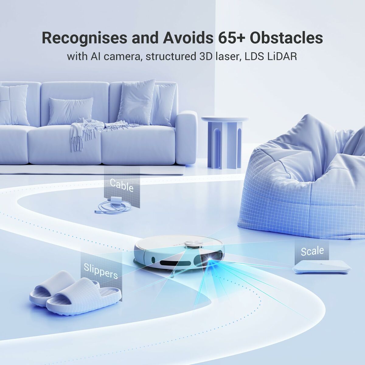 Robot Aspirador Ezviz 5200 mAh