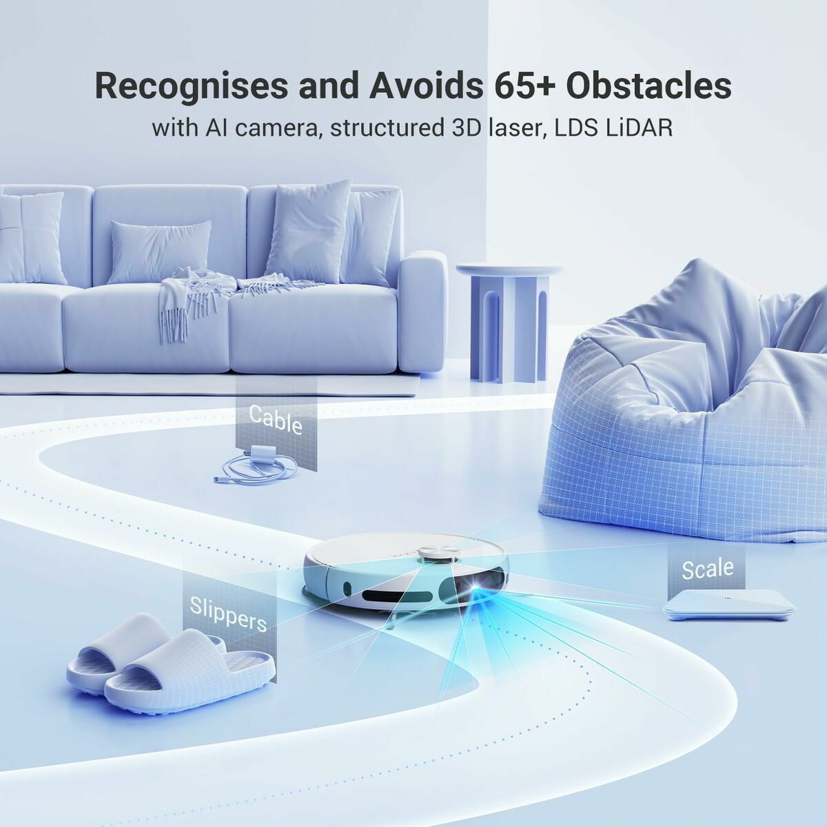 Robot Aspirador Ezviz 5200 mAh