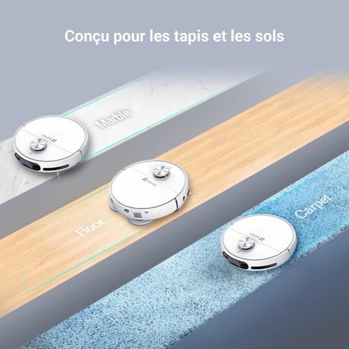 Robot Aspirador Ezviz 5200 mAh