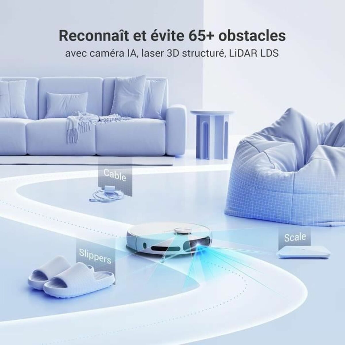 Robot Aspirador Ezviz 5200 mAh