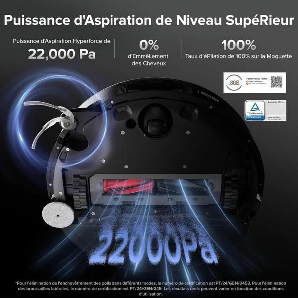 Robot Aspirador Roborock 6400 mAh