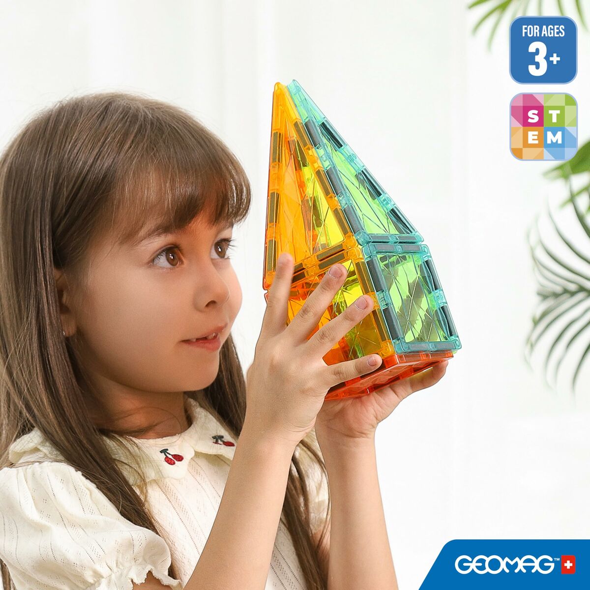 Juego Educativo Geomag 16 Piezas