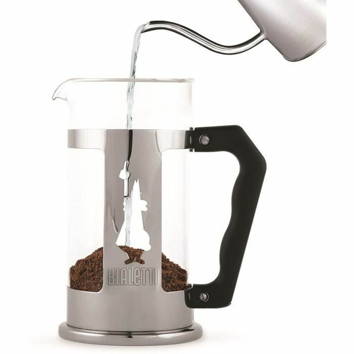 Cafetera de Émbolo Bialetti Gris 350 ml