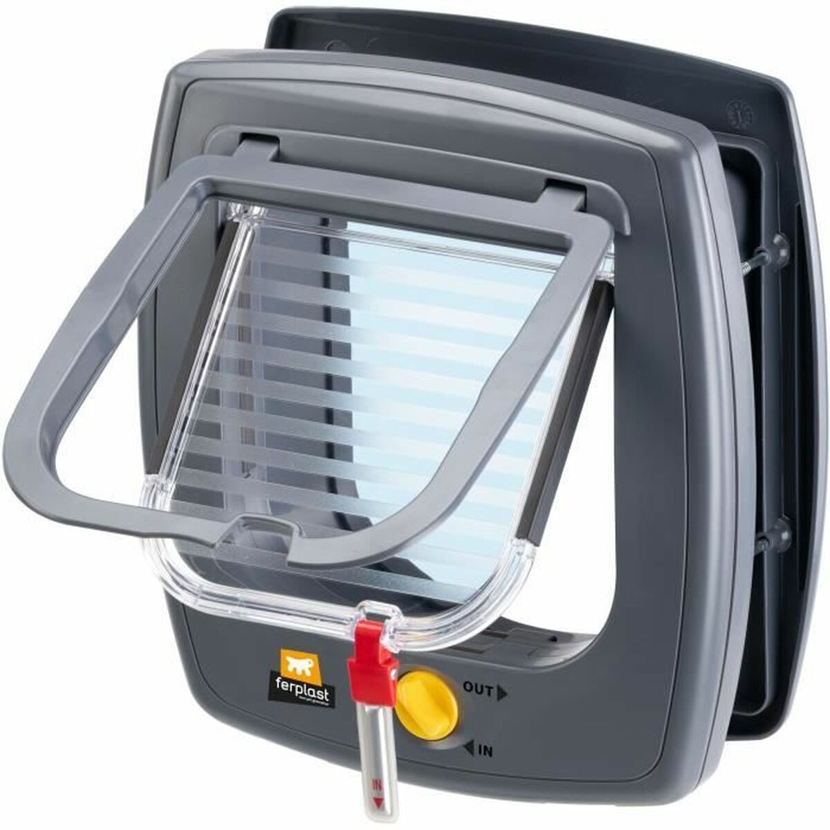 Gatera Ferplast Gris Plástico