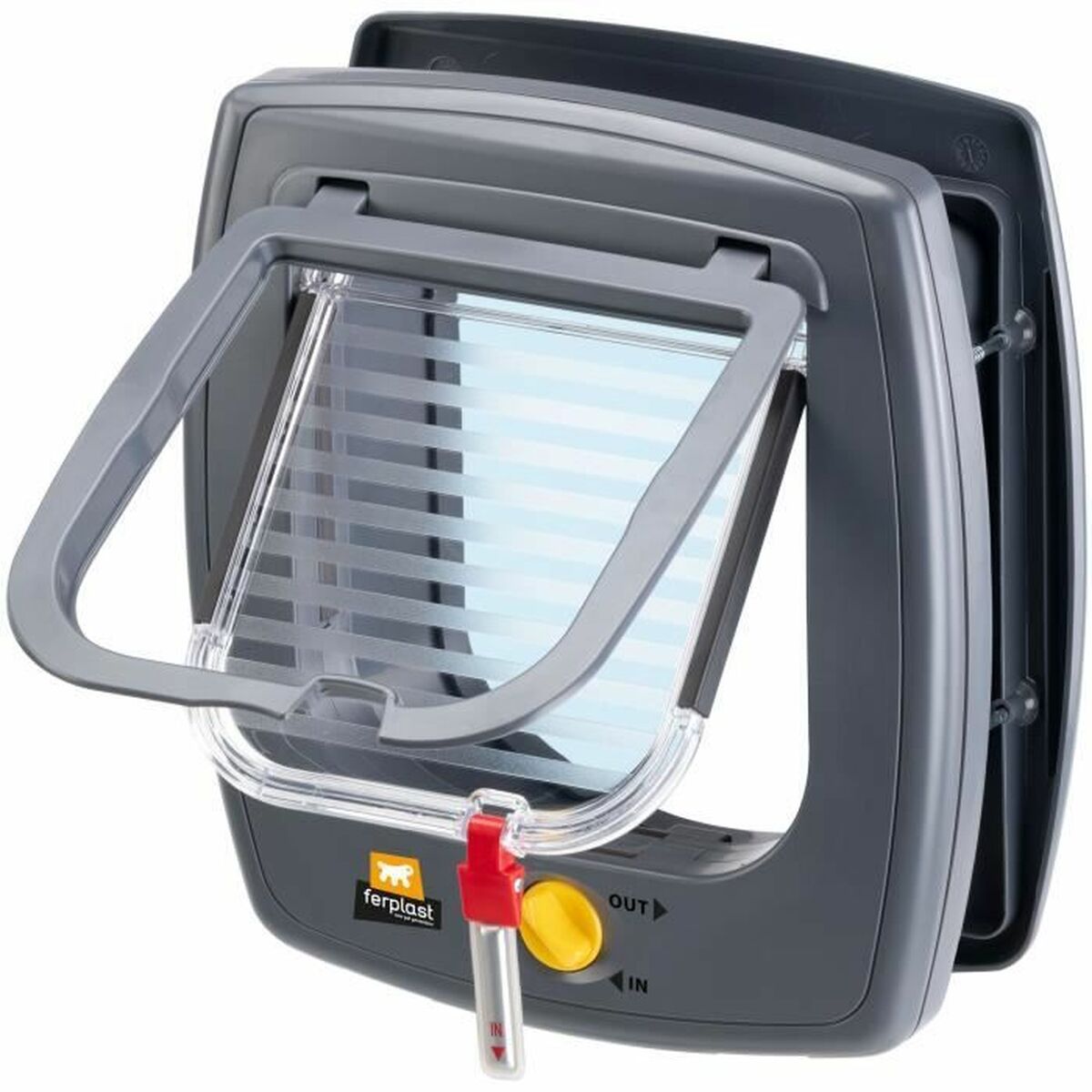 Gatera Ferplast Gris Plástico