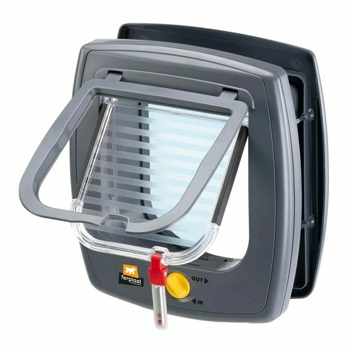 Gatera Ferplast Gris Plástico