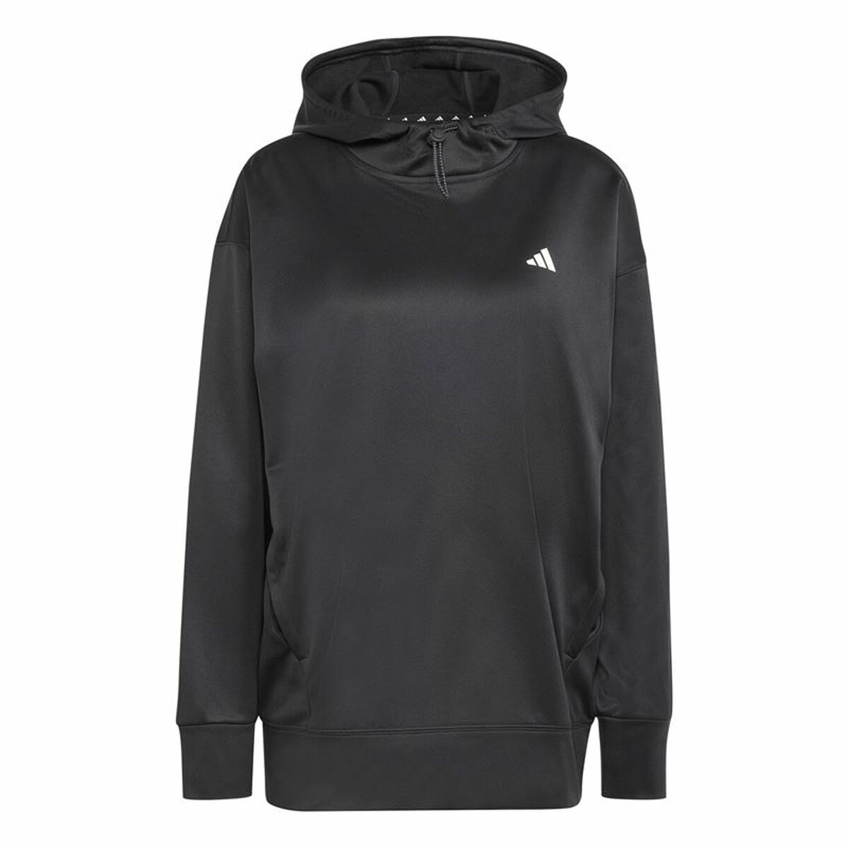 Sudadera con Capucha Mujer Adidas Game and go Hoodie Mujer Negro