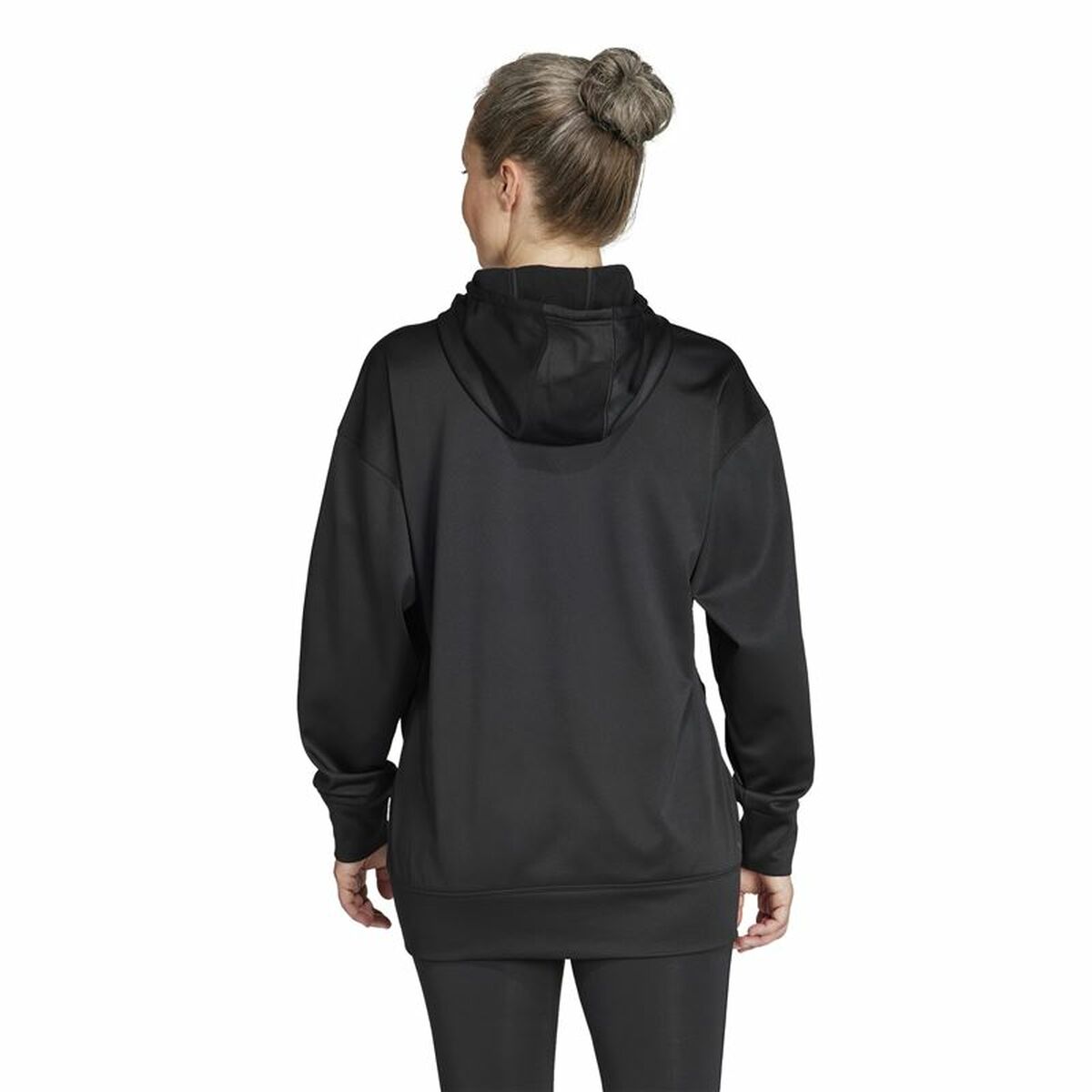 Sudadera con Capucha Mujer Adidas Game and go Hoodie Mujer Negro