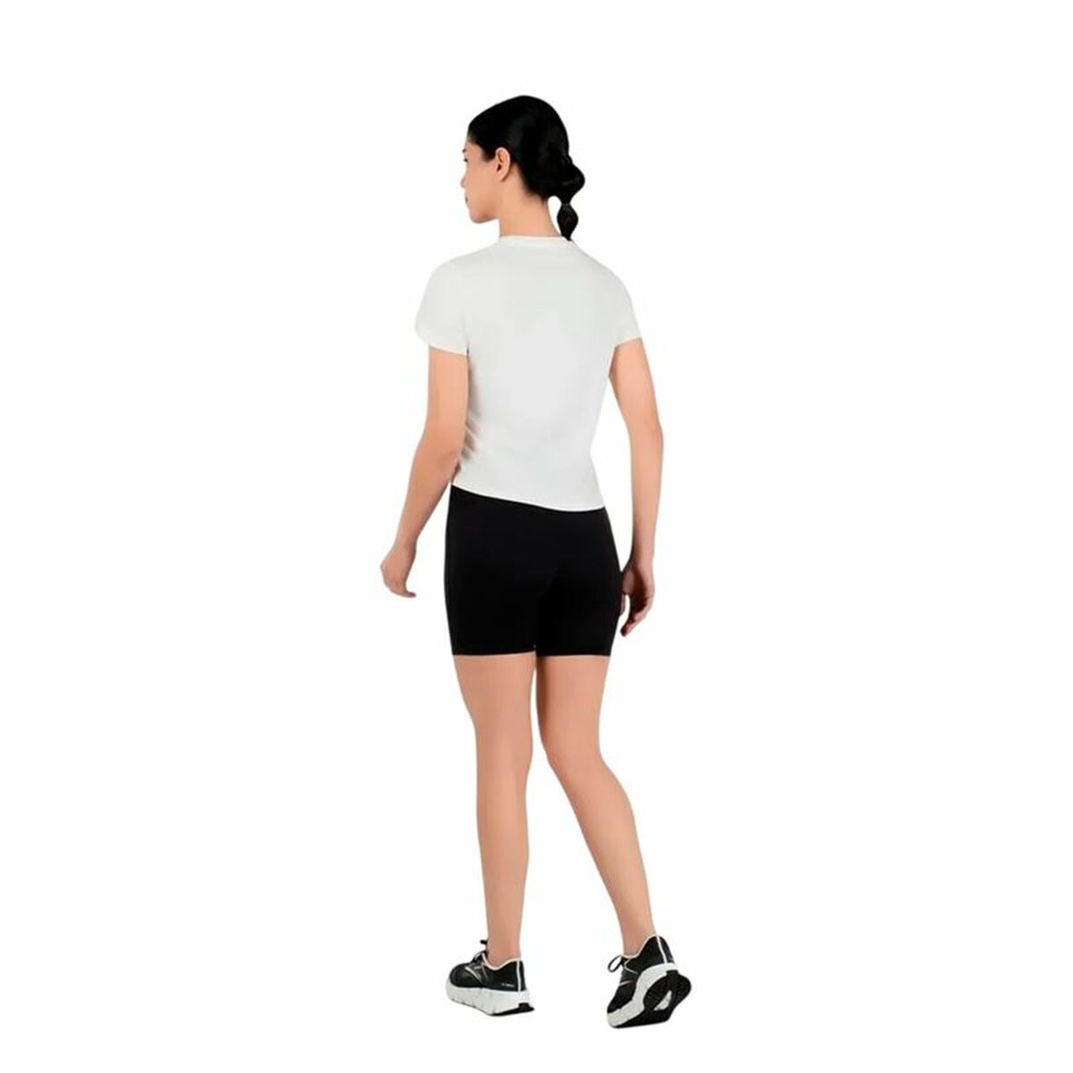 Mallas Deportivas de Mujer Reebok Id Train Hr Bike Negro