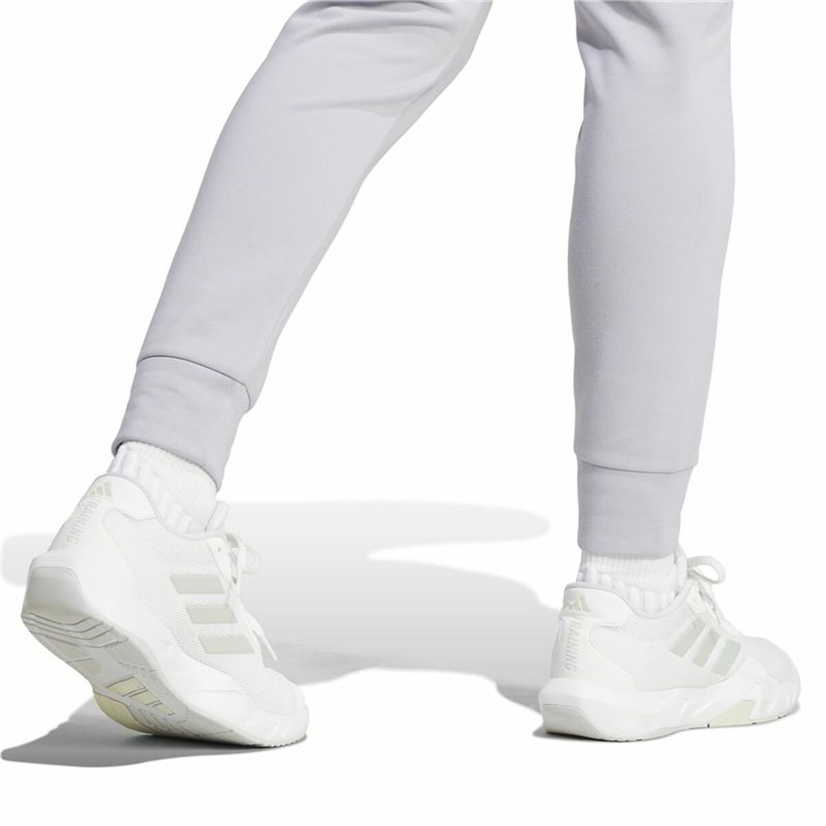 Pantalón Largo Deportivo Adidas Aeroready Game Go Gris Mujer