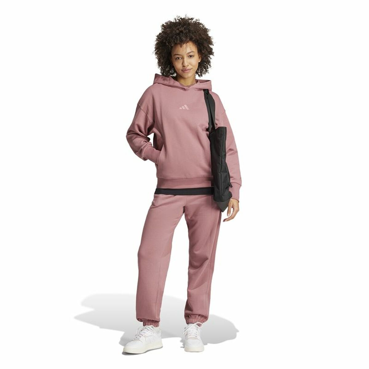 Sudadera con Capucha Mujer Adidas All Szn French Terry Loose Hoodie Rosa