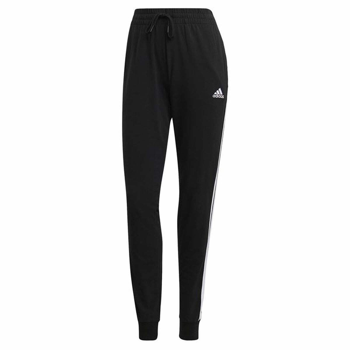 Pantalón Largo Deportivo Adidas 	3S Sj C Pt Negro Mujer