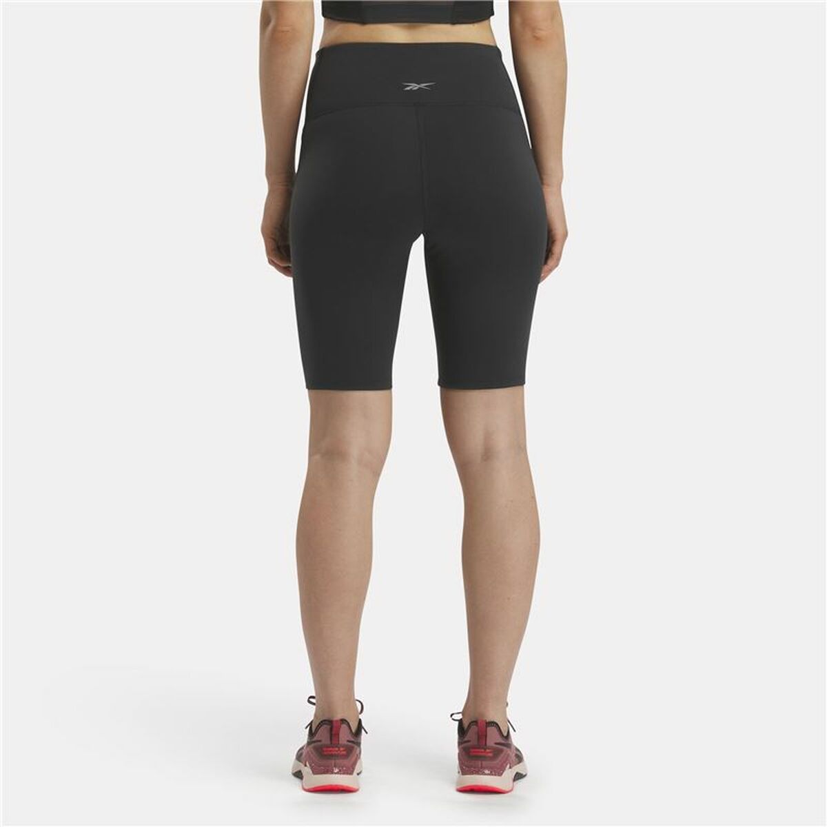 Mallas Deportivas de Mujer Reebok Identity Sl Fitted Short Negro