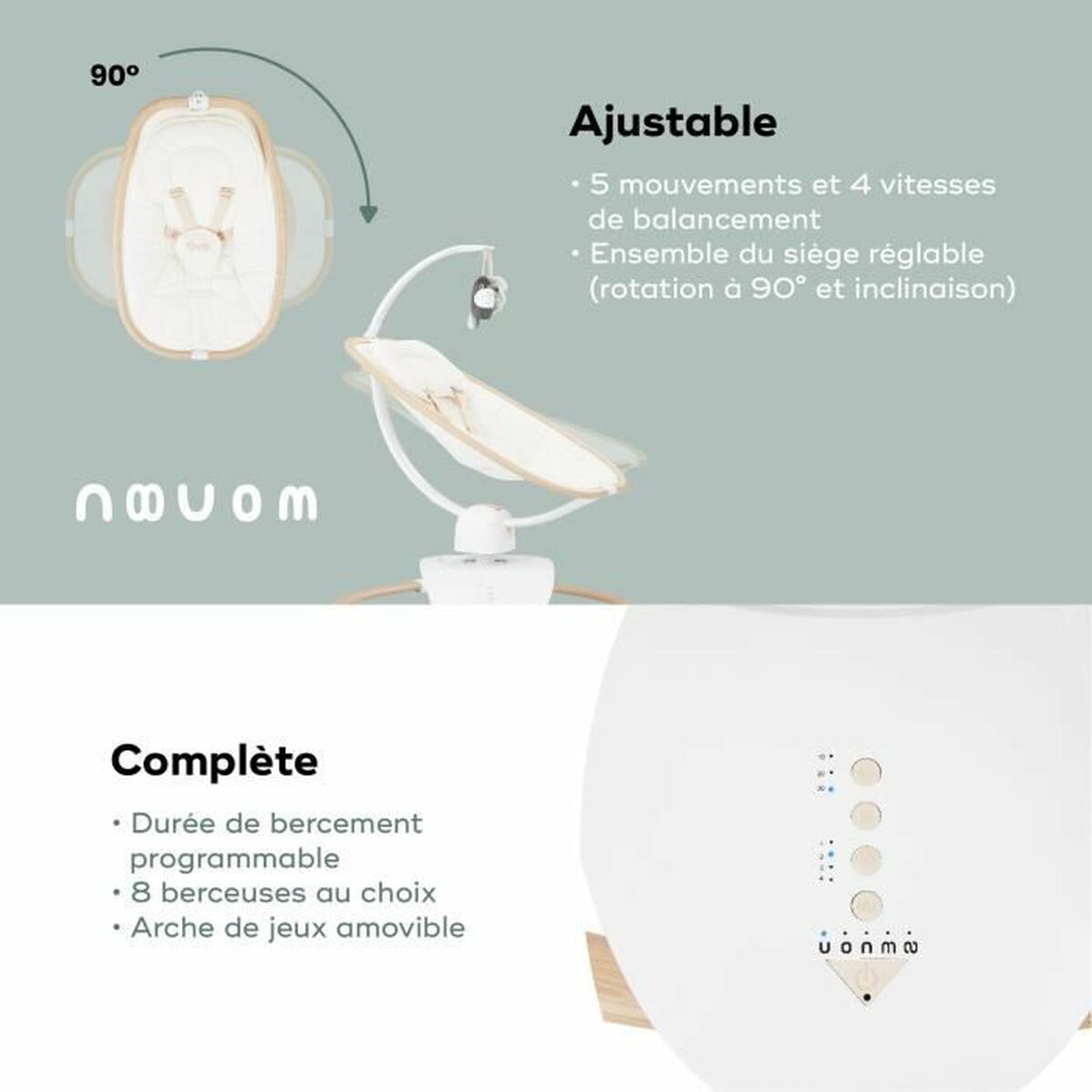 Hamaca para Bebé Babymoov Beige