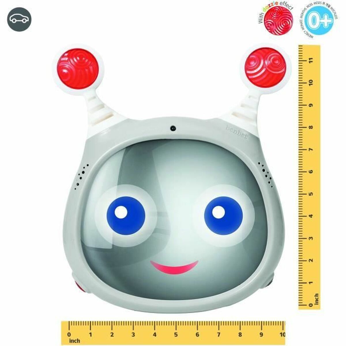 Espejo Retrovisor de Bebé para Asiento Trasero Benbat