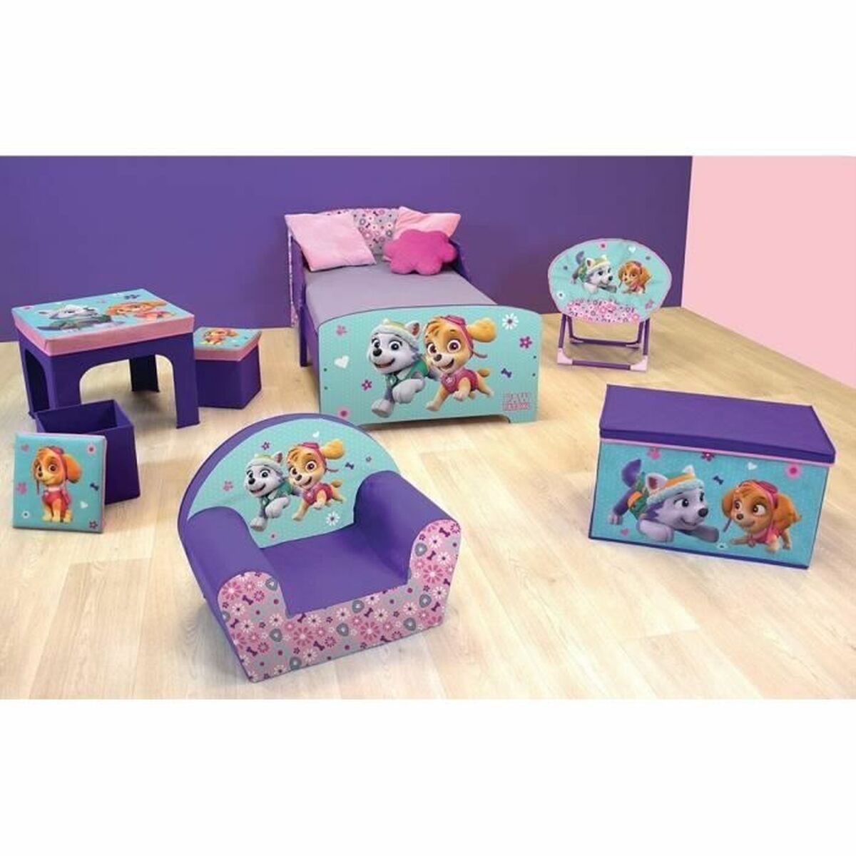 Taburete con almacenaje Fun House