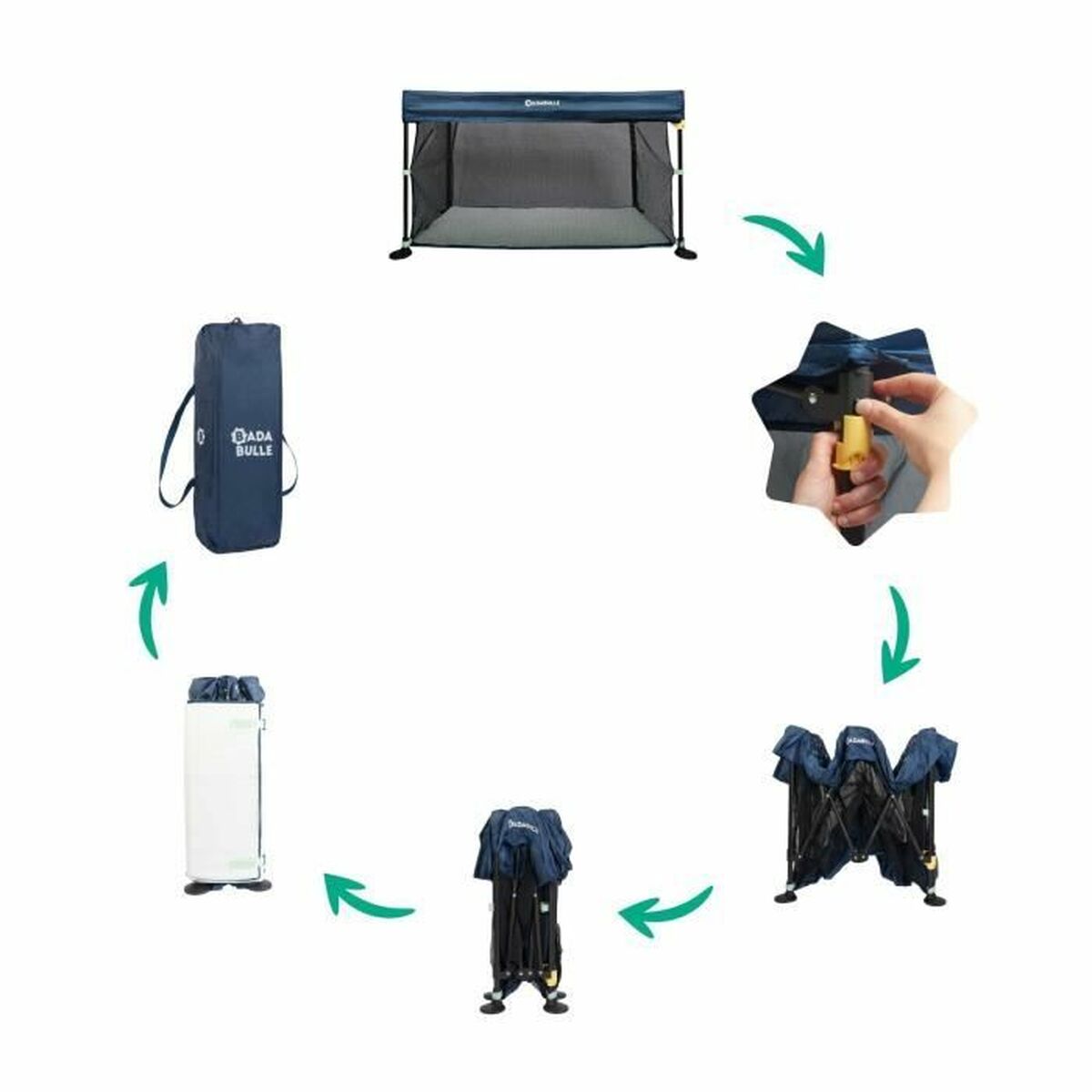 Cuna de Bebé Badabulle