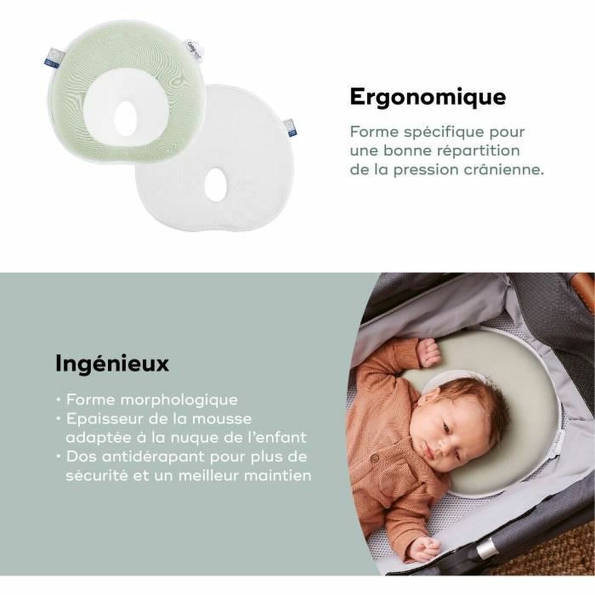 Cojín Cervical Babymoov Verde