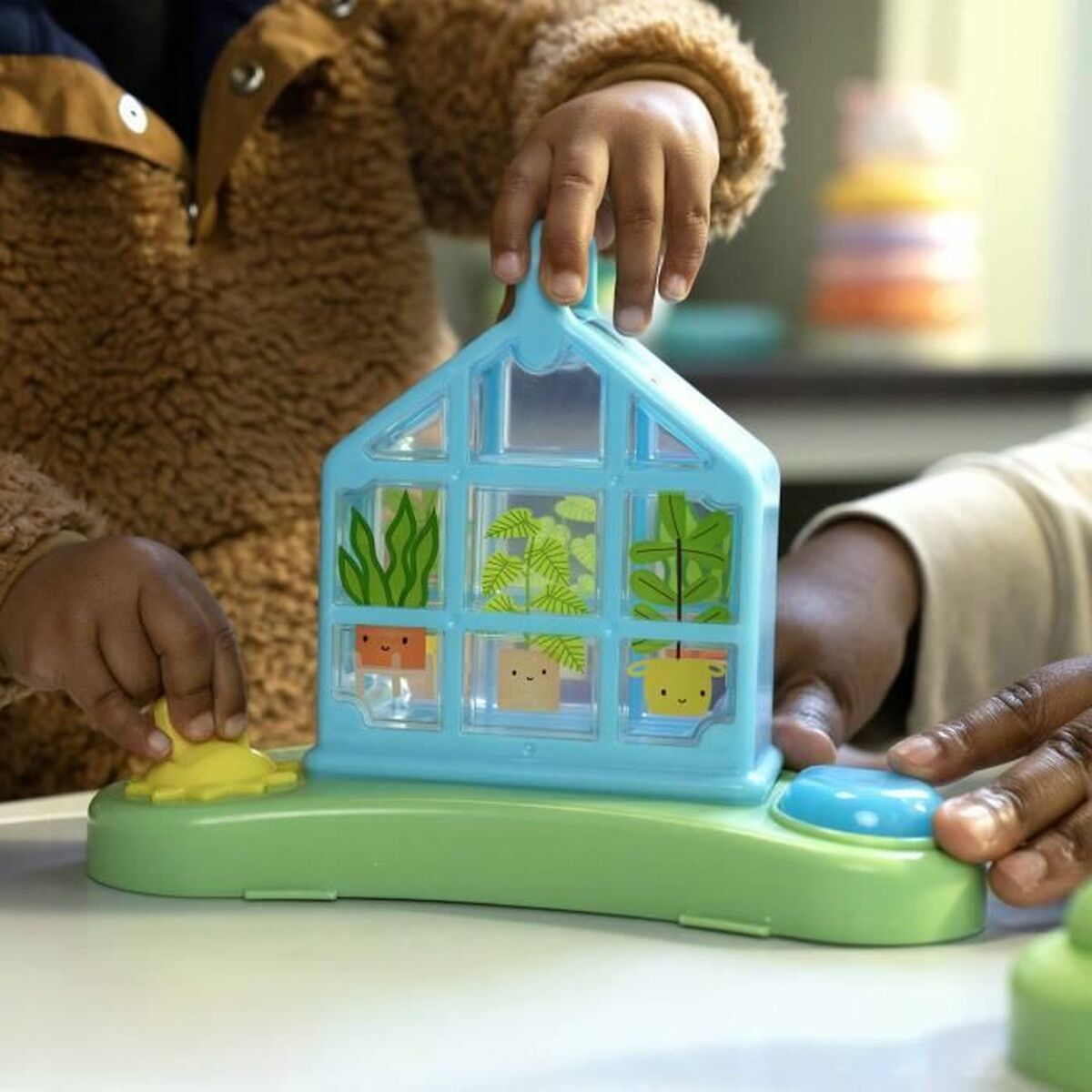 Alfombra de juego Metal Tela Plástico 6 Piezas