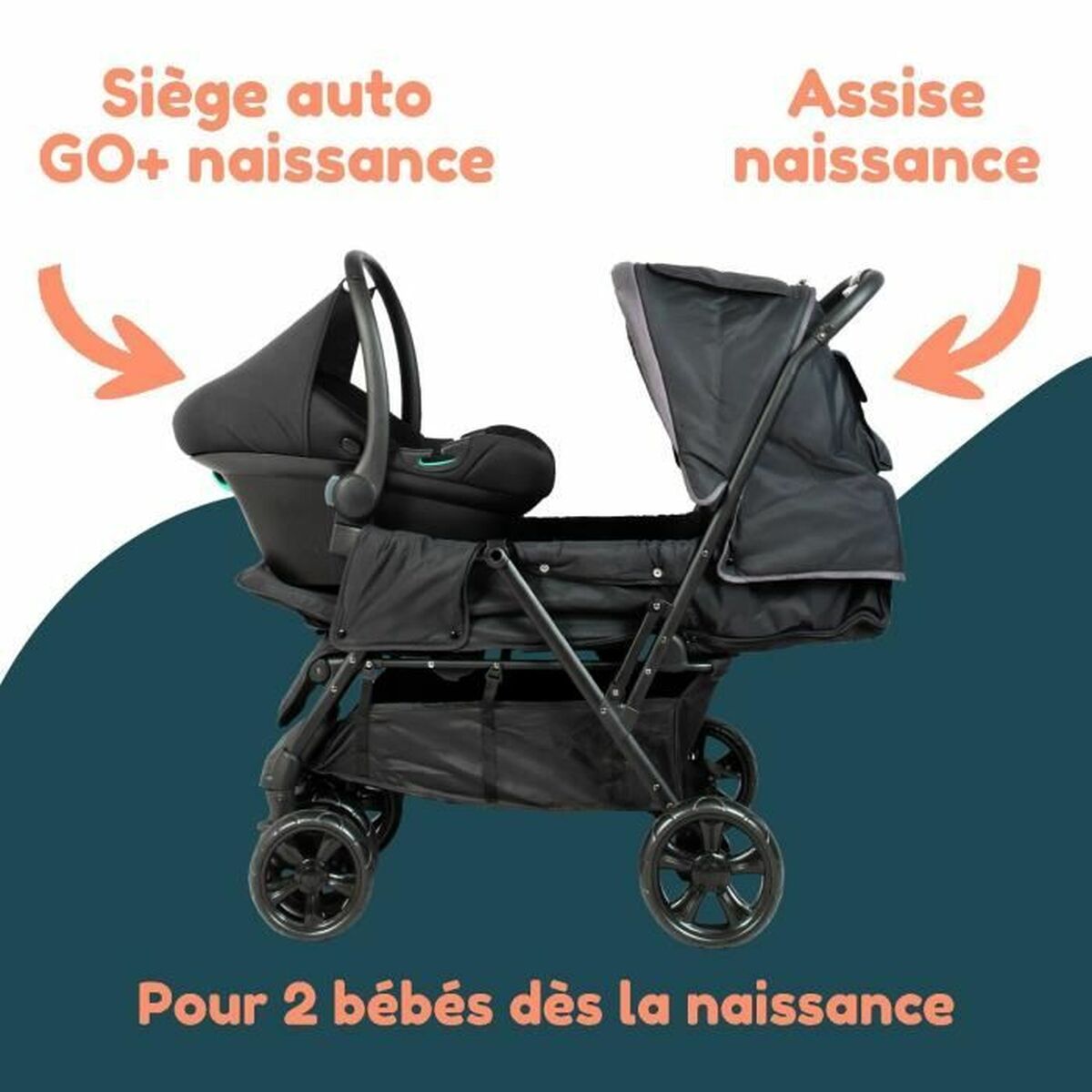 Carro de Paseo para Bebé Bambisol