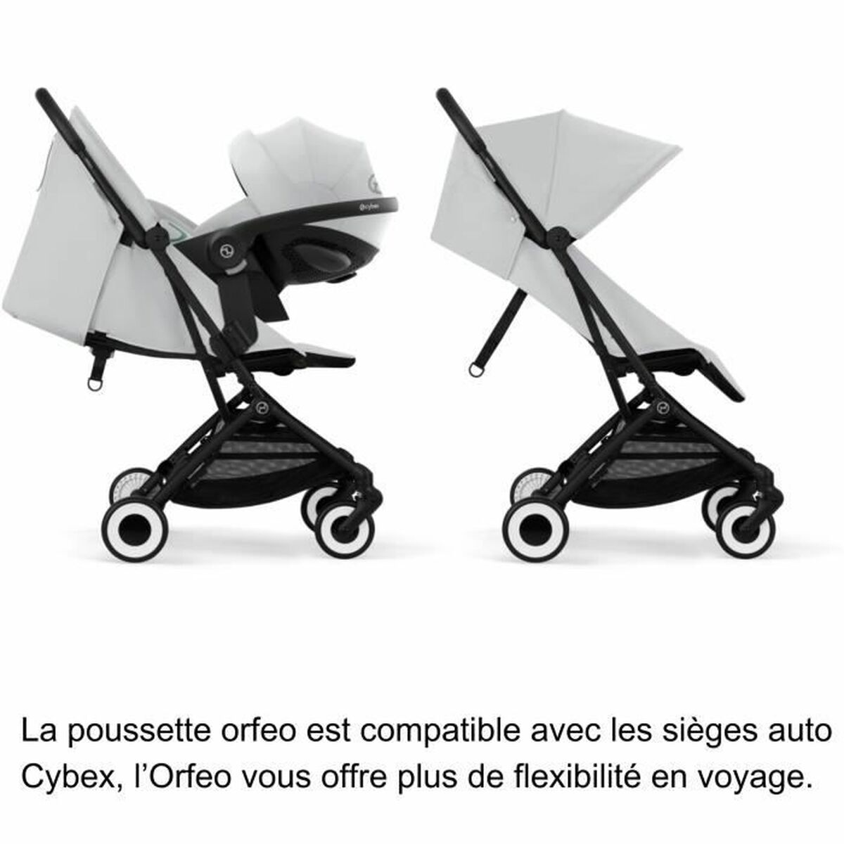 Carro de Paseo para Bebé Cybex Gris claro