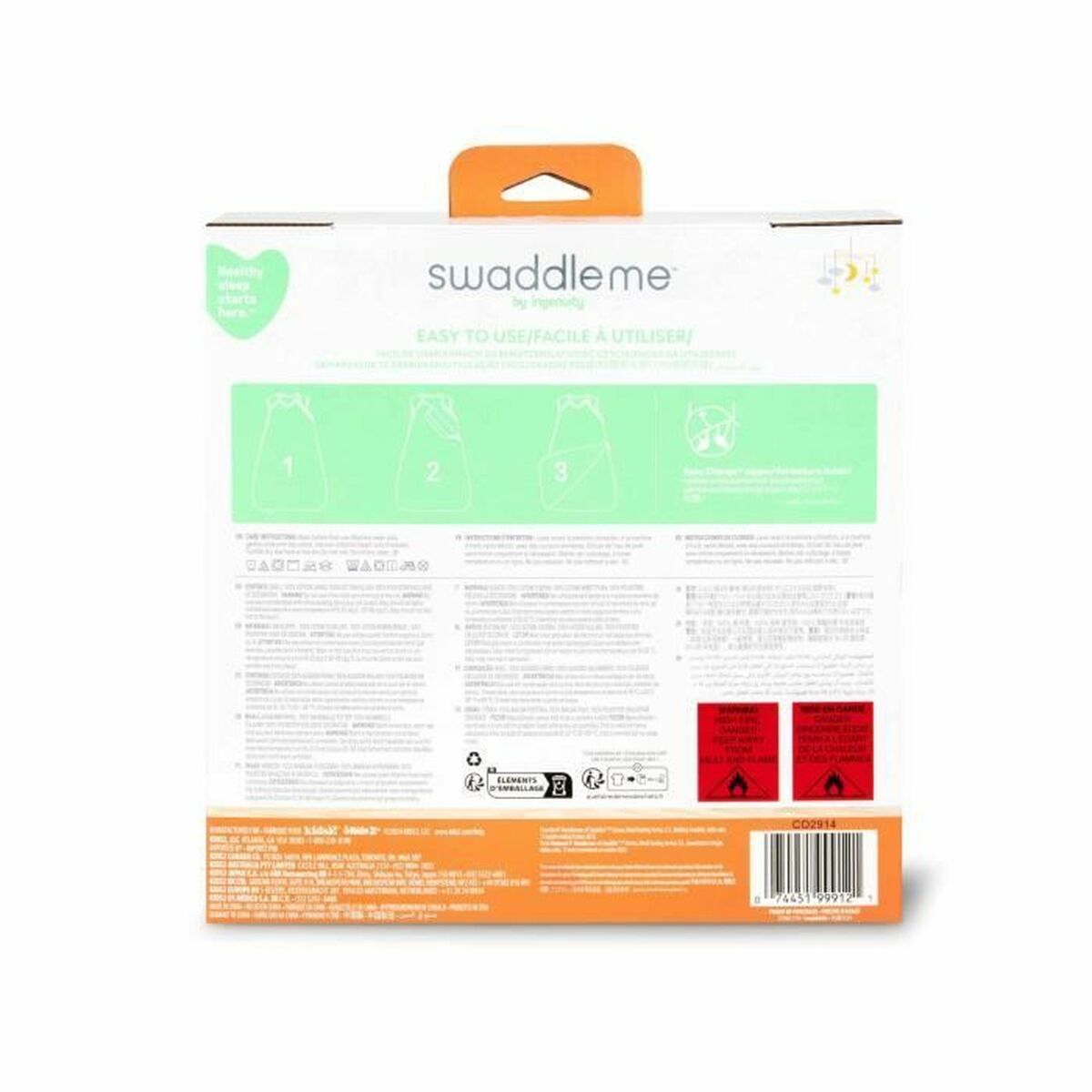 Saco de Dormir Ingenuity 6-18 Meses