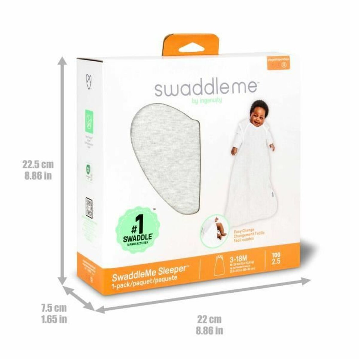 Saco de Dormir Ingenuity 6-18 Meses