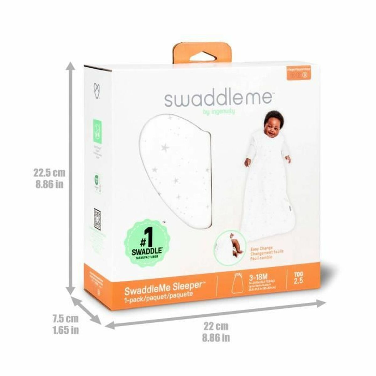 Saco de Dormir Ingenuity 6-18 Meses