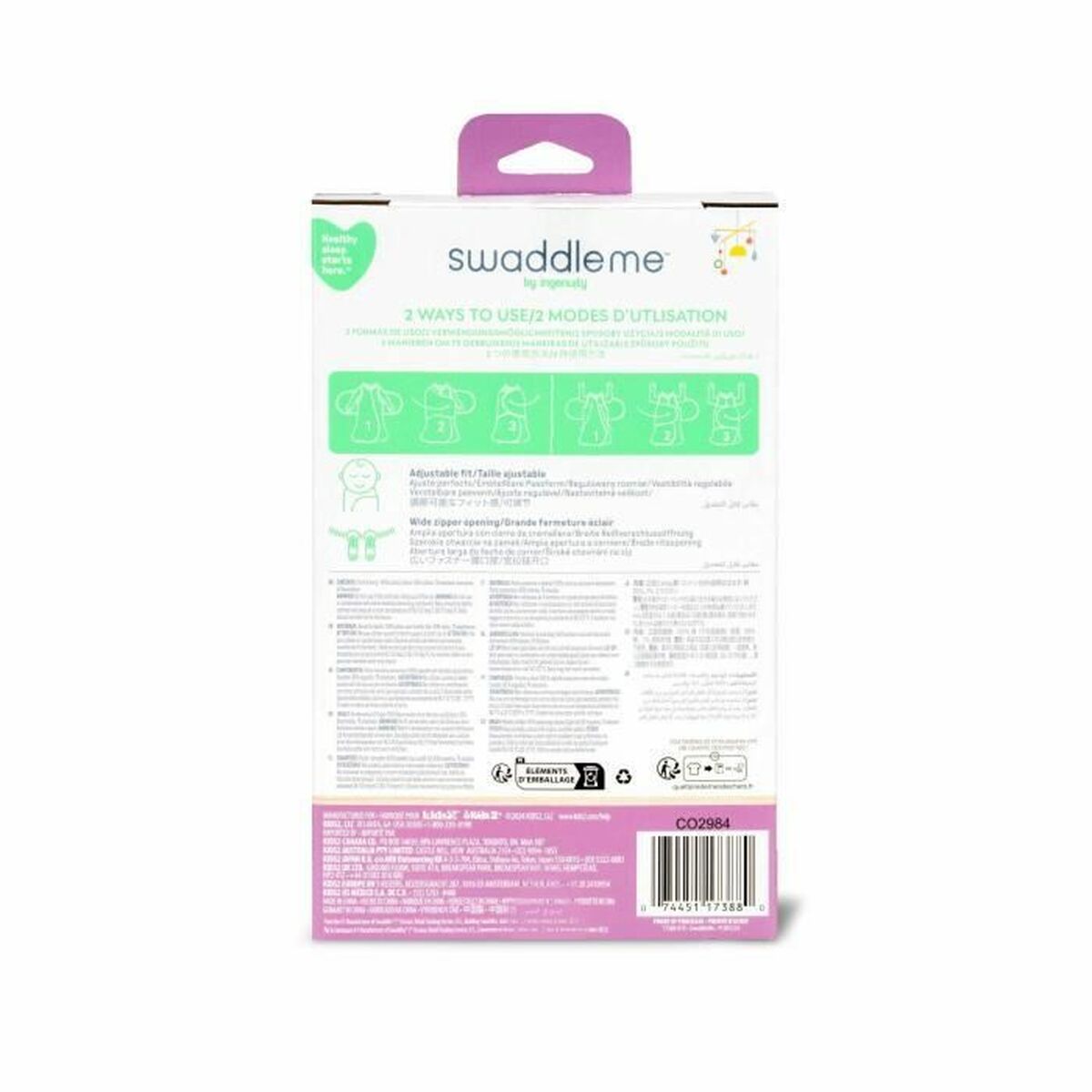 Saco de Dormir Ingenuity 6-12 Meses