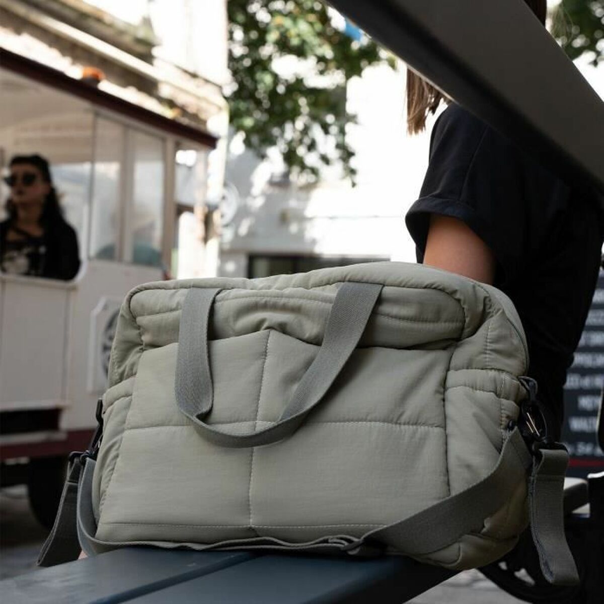 Bolso Cambiador de Pañales ThermoBaby Verde