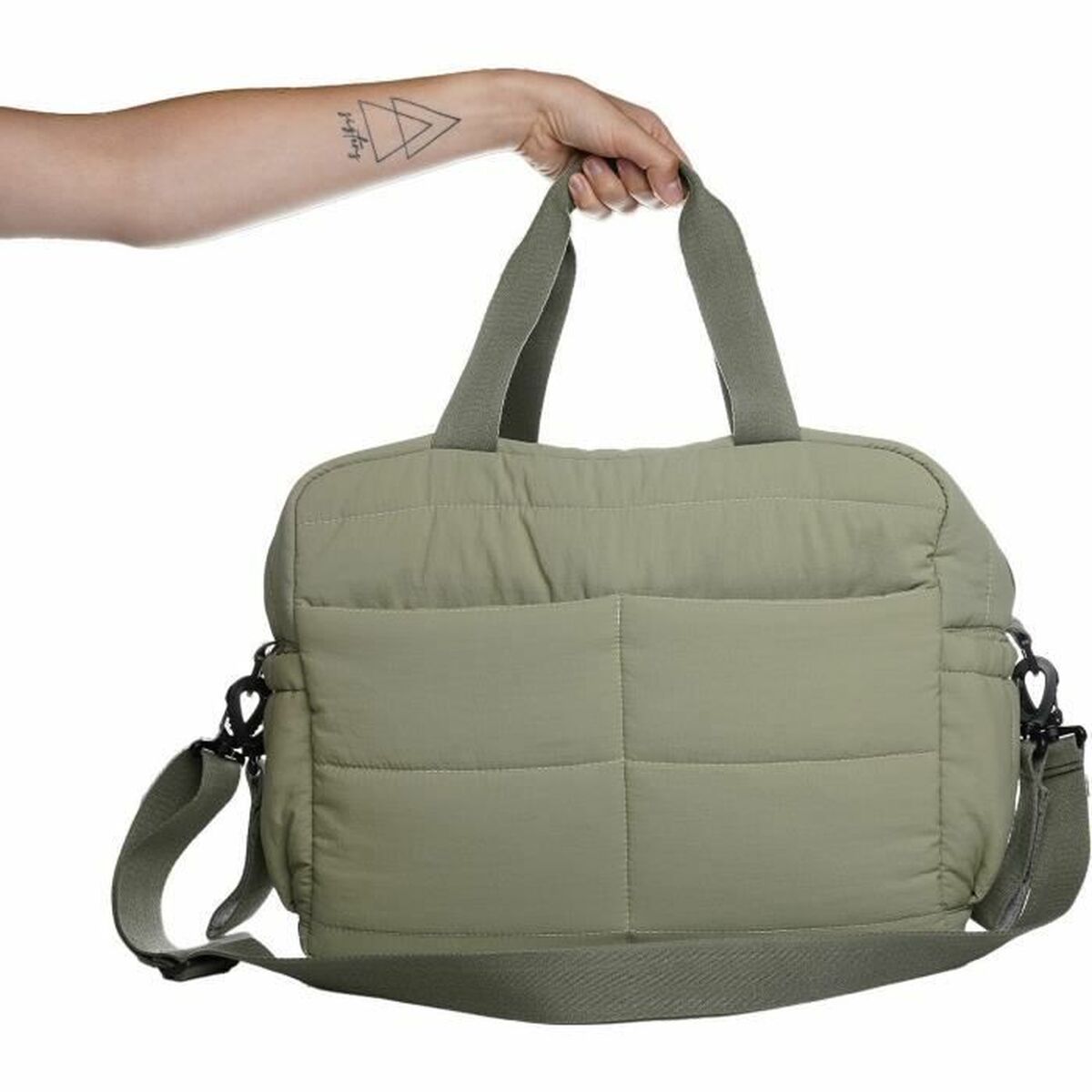 Bolso Cambiador de Pañales ThermoBaby Verde
