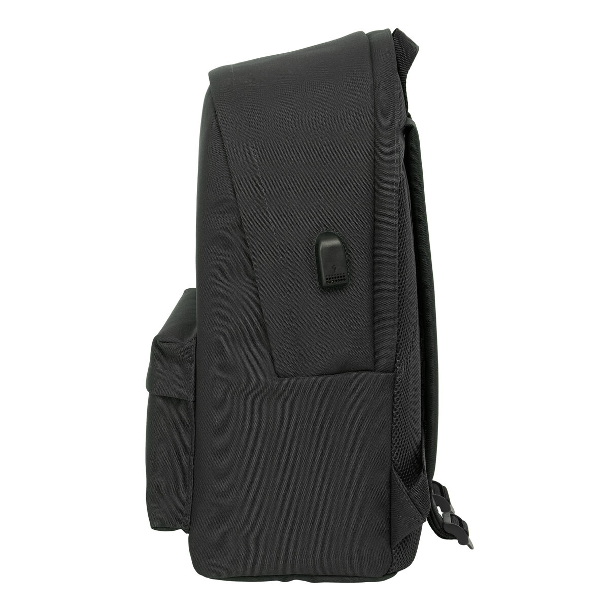 Mochila Escolar El Ganso +usb el ganso basics Negro 31 x 44 x 18 cm