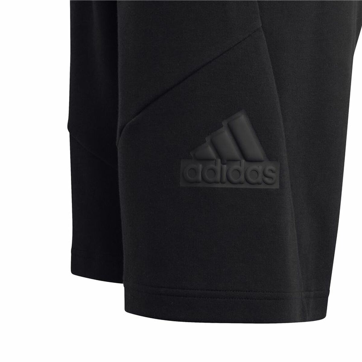 Pantalón Corto Deportivo Adidas U Fi Logo Sh Negro