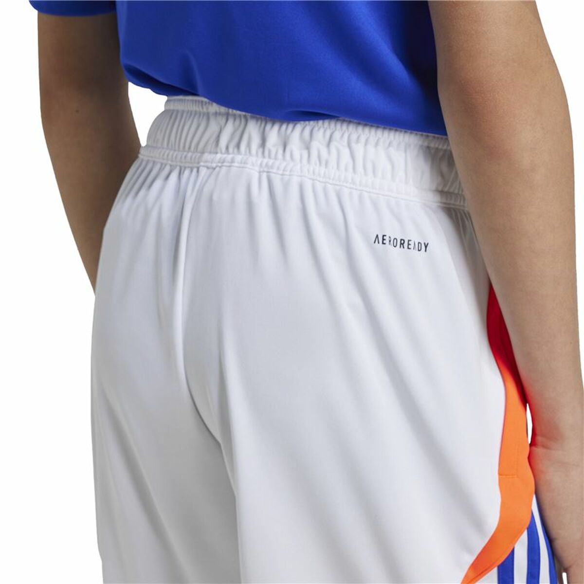 Pantalón Corto Deportivo Adidas Tiro24 Blanco