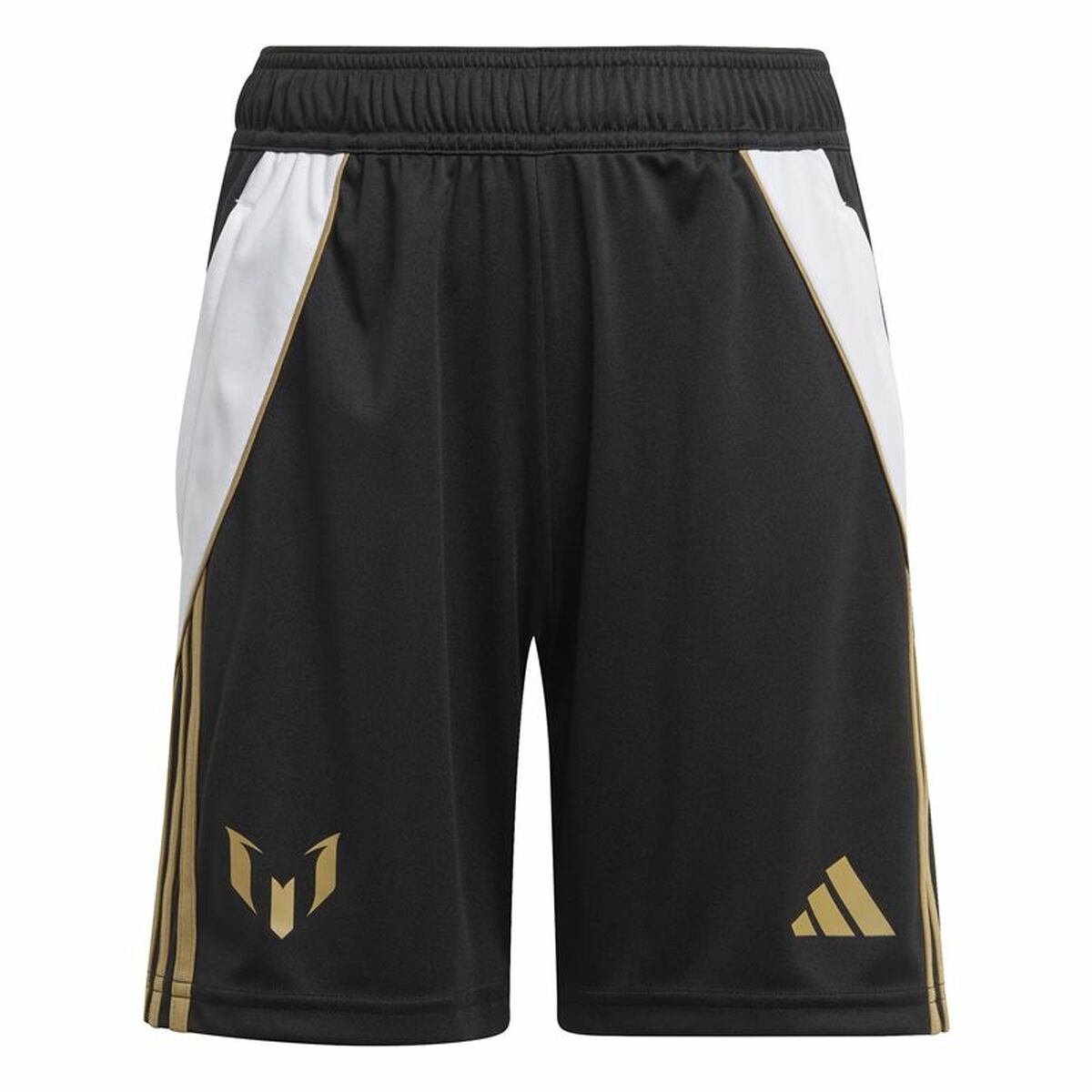 Pantalón Corto Deportivo Adidas Messi Training Short Negro