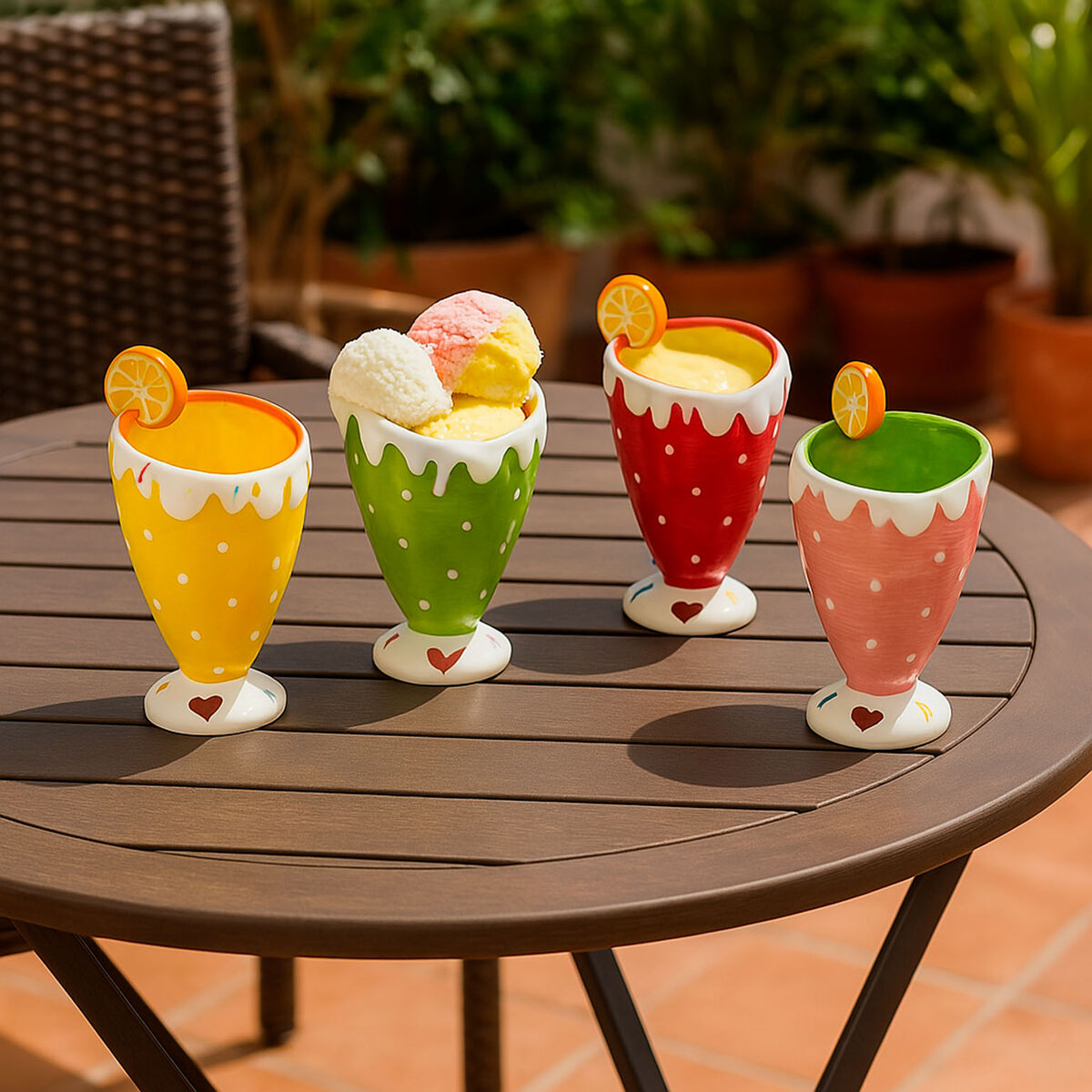 Copa de Helados y Batidos Versa Cerámica